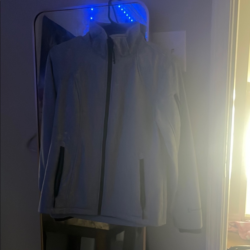Gray Full-Zip Jacket